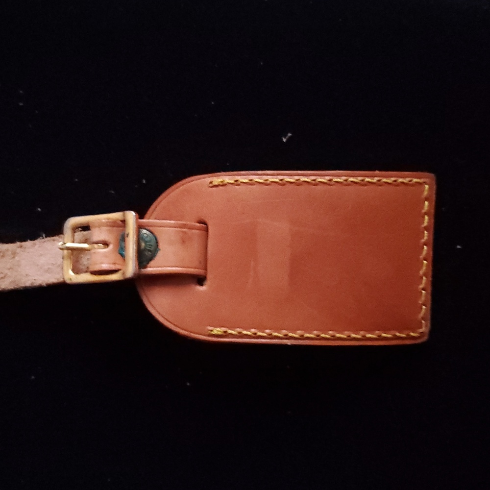 Louis Vuitton Leather Luggage Tag - Picture 11 of 13